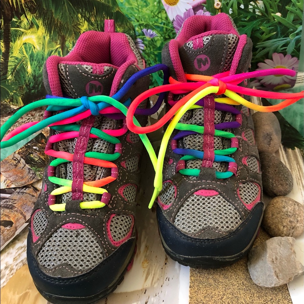 Little Girls Merrell Hiking Boots